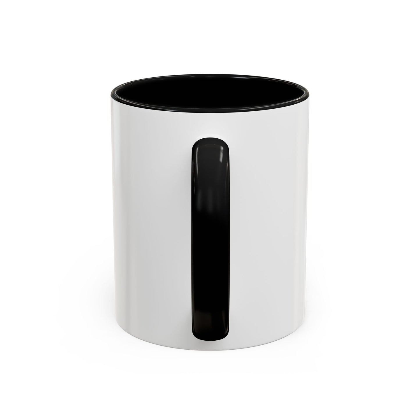 SensiMina White & Black Mug With Pink Leaf Logo